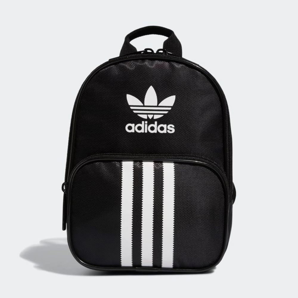 Adidas Black and White Santiago Mini Backpack - Picture 2 of 5